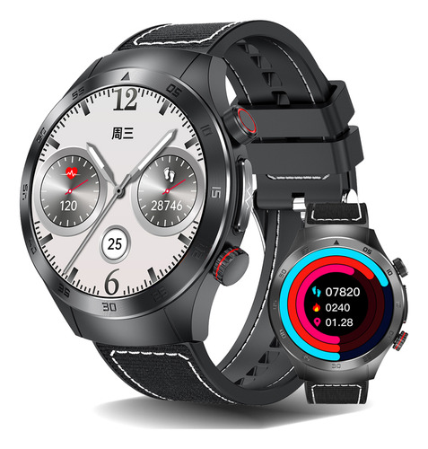Reloj Inteligente Smartwatch Hombre 1,49 Amoled Fisioterapia