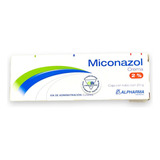 Miconazol Crema 2% Tubo C/20g Alpharma