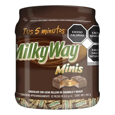 Chocolate Minis Milky Way 45 Pz | Meses sin interés