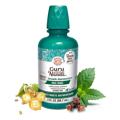 Enjuague Bucal Guru Nanda 12hr Tamaño Viaje Breath Harmonize | MercadoLibre