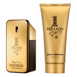 Kit Perfume One Million Masculino Edt 50ml + Gel De Banho