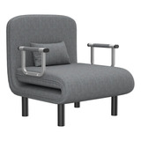 Sillón Sofa Cama Individual Cozy Plegable Cinco Niveles
