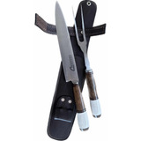 Set Trinchar Asador Tenedor Y Cuchillo Parrilla - Combinado