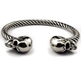 Pulsera Calavera Acero Inoxidable Hombre Mujer Muerte