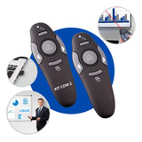 2 Caneta Laser Power Point Controle S Fio Apresentador Slide