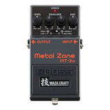 Pedal De Guitarra Metal Zone Mt2w - Boss