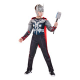 Disfraz Thor Superheroes Cosplay Fiesta Cumpleaños Niños .