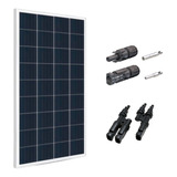 Kit Painel Placa Energia Solar 155w Conectores Mc4 E Mc4 Y