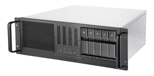 Gabinete Silverstone Rm41-h08, Montaje Rack 4u/5 Bahias