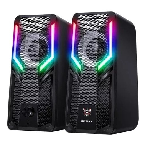 Parlantes Gamer Onikuma G6 Rgb Pc Notebook