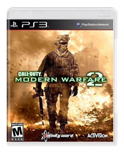 Call Of Duty: Modern Warfare 2 Ps3 Físico Usado Addware Cast