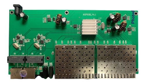Placa Gigabit Ethernet Switch Fibra 8 Sfp & 2 Rj45 1.25g Sfp