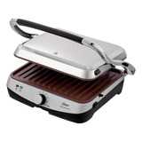 Plancha Panini Asador Eléctrico Oster Ckstpa4881 Bioceramic