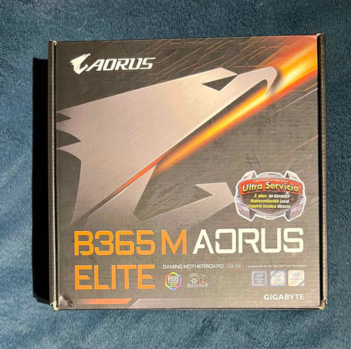 Caja Motherboard B365 M Elite Aorus Gigabyte