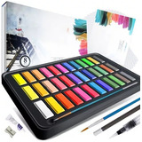 Set Profesional De Pintura De Acuarela, Kit De 36 Colores