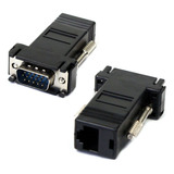 Adaptador Vga Macho A Rj45 Ethernet Cat5 Y Cat6