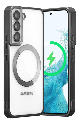 Carcasa Transparente Magsafe A Prueba De Golpes For Samsung