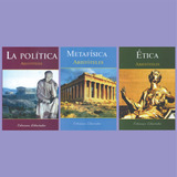 Aristóteles Lote X 3 Libros Nuevos Política Ética Metafísica