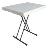 Mesa De Servicio Verona Duna Plástico/acero Plegable, 100 Kg