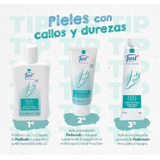 Kit Pies Callos Y Durezas Just Pedibath+pediscrub+pedicream