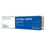 Unidades De Estado Sólido Nvme Wd 500gb Ssd Sn570 Blue Ssd