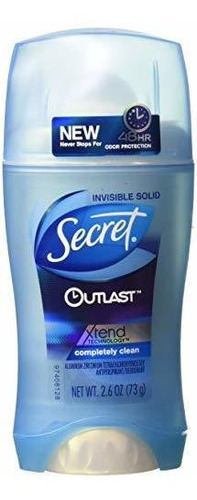 Secret Outlast Xtend Antitranspirante Y Desodorante Sólido