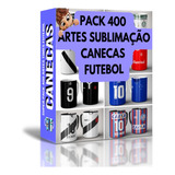Pack +400 Artes Para Sublimação Em Canecas Times De Futebol