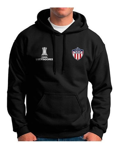 Buzo Hoodie Capota Deportivo Junior Copa Libertadores