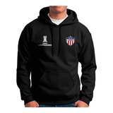 Buzo Hoodie Capota Deportivo Junior Copa Libertadores