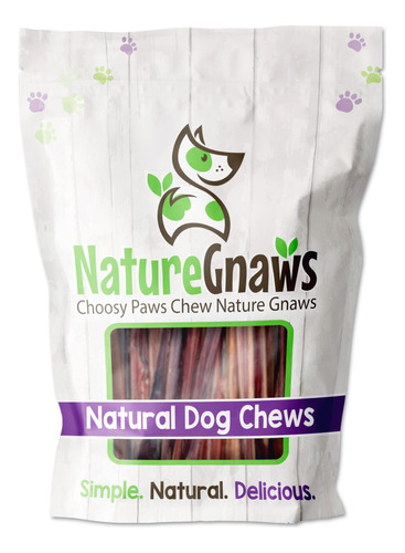 Nature Gnaws - Palitos De Piel Para Perros - Huesos Dentales