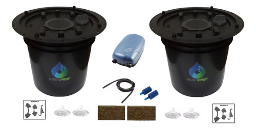 Cultivo Hidroponia Duo Eco Balde 10l Dwc Indoor Hidroprof