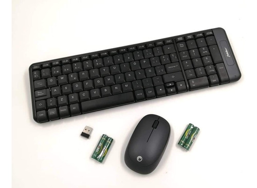 Teclado + Mouse Kit Bluetooth Negro Fiddler