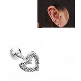 Arete Piercing Cartílago Acero Inoxidable Mujer Regalo