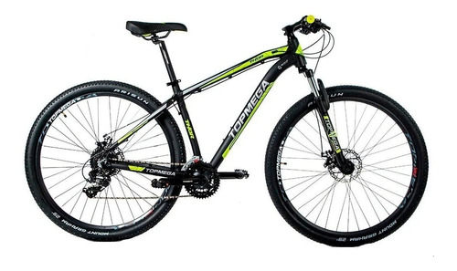 Bicicleta Topmega Mtb Thor R29 24v + Linga Full Fas Motos