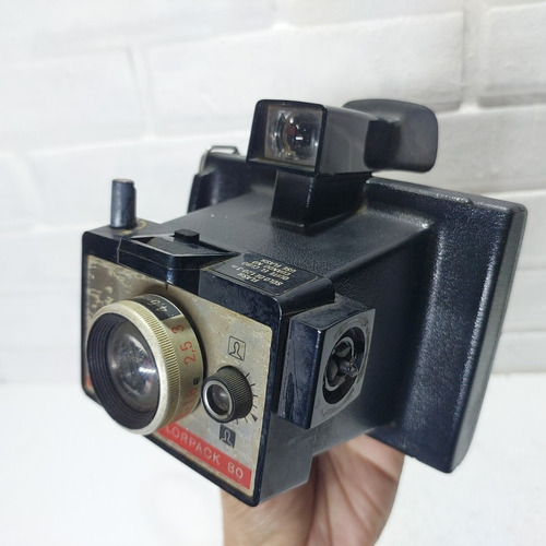 Camera Analógica Polaroid Antiguid Decoração 15x14x13cm 600g