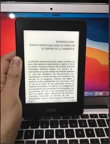 Lector Libros Kindle Paper Amazon 6' 2g + Cargador + Funda