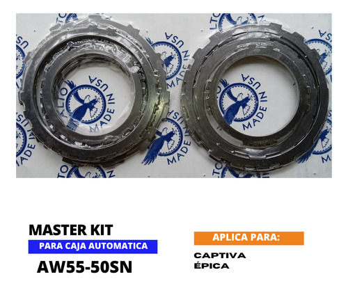 Master Kit Caja Automtica Chevrolet Captiva pica Aw55-50sn Foto 6