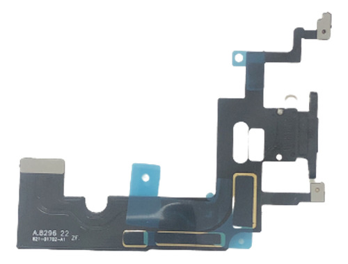 Conector De Carga Microfone Para iPhone XR Preto