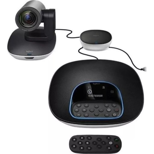 Camera Hd Video Conferencia Logitech Profissional