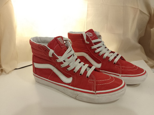 Vans Rojas Num 38 Old School Skateboard