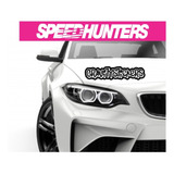 Vinilo Speed Hunters Fucsia Franja Calcomanía Sticker Auto