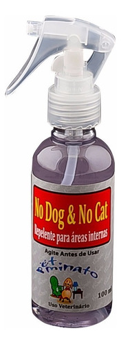 Repelente Interno Cachorro Gato Casa No Dog & No Cat Spray Sofa Estofados Cama Plantas     100ml