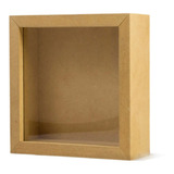 Marco Box 30x30 Int Artefrances Mdf 1,5cm Sepa. C/vidrio