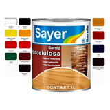 Barniz Madera Laca Industrial Nitrocelulosa Colores 1lt