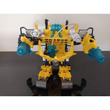 Boneco Transformers Prime Dualynator Bumblobee Battle