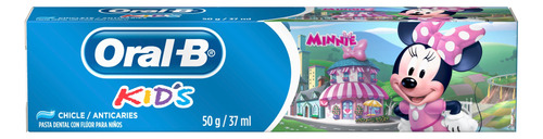 Pasta Dental Infantil Oral-b Kids Minnie En Crema Sin Gluten 50 G