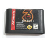 Mortal Kombat 3 P/ Mega Drive Cartucho Original