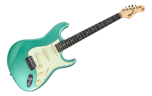 Guitarra Electrica Tagima Tg-500 Metalic Surf Green