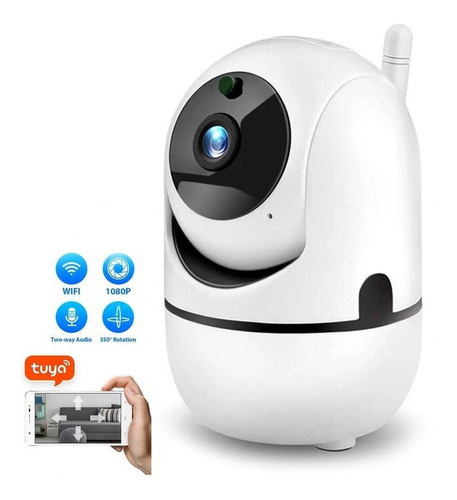 Camara De Seguridad Ip Wifi Robotica 360 Vigilancia App Tuya