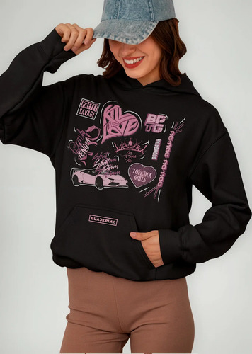 Sudadera Blackpink Kpop Canciones Blink Lisa Jennie Rose Jis